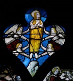 RPS4 Bue Vitrail Cathdrale de Moulins